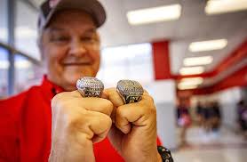 Super fan goes to extremes to pump up the crowd