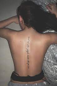 Moreover, there isn't much flesh on the spine as other parts of the bodies so spine tattoos can be very painful. Spine Tattoo Spine Tattoos For Women Spine Tattoos Girl Spine Tattoos