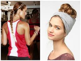 Attractive gym hairstyles for short hair. Bun Hairstyle For Gym Neueste V