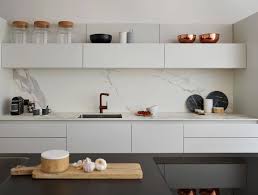 For many, a tile splashback with simple white subway tiles gets the job done just fine. Splashbacks That Look Good With A White Kitchen Houzz Uk