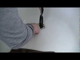 It greatly reduces the risk of accidentally breaking the crossbar. How To Remove A Bathtub Drain With Broken Cross Members And Install New Bathtub Drain Old Bathtub Home Repair