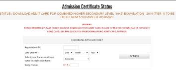 The ssc examination calendar carries forth the important dates of all the exams to be conducted by the. Ssc Chsl Admit Card 2020 For Cr Wr Mpr Regions Out Tier I Exam From March 17