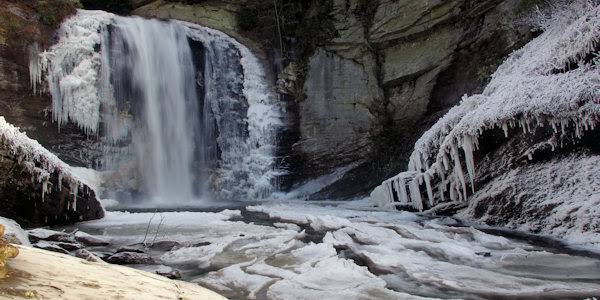 Looking Glass Falls, North Carolina Waterfall