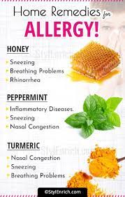 Home Remedies For Allergy That Actually Works Home Remedies For Allergies Allergy Remedies Chest Congestion Remedies