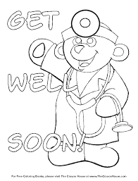 Well Coloring Pages In 2020 Free Get Well Cards Coloring Pages For Kids Free Coloring Pages
