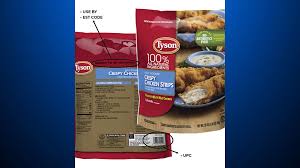 The products join a similar recall announced in late january of more than 36,000 pounds of. Tyson Foods Recalling 69 000 Pounds Of Chicken Products Cbs Pittsburgh