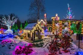 The Mesmerizing Christmas Display In Ohio With Over 1 Million Glittering Lights Christmas Lights Hanging Christmas Lights Christmas Lights Outside