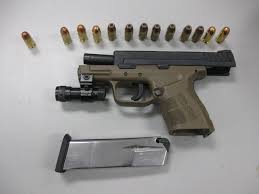 Mello Buckzz is facing serious weapons charges after police discovered a  loaded stolen handgun beneath her car seat during a Southwest Side traffic  stop.