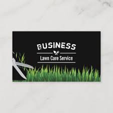 Expert care for your lawn. Lawn Care Business Cards Business Card Printing Zazzle