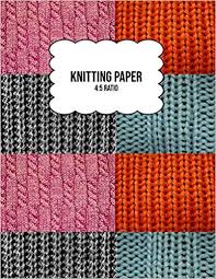 Knitting Paper Grid Rectangle Shape For Better Stitches