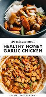 20 Minute Honey Garlic Chicken Recipe Whole Food Recipes Healthy Honey Honey Garlic Chicken