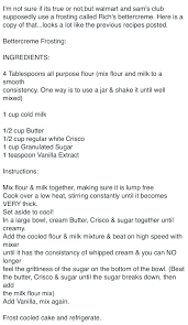 Sam S Club Frosting Copycat Cake Frosting Recipe Walmart Whipped Frosting Recipe Walmart Cakes