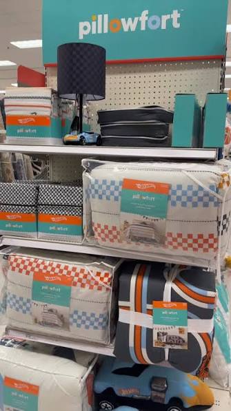 Pillowfort x Hotwheels bedroom decor at Target! Not online yet but comment  “NEW” and I’ll send you a link when it is!, #targetcreator #targetfinds  #targetstyle #newattarget