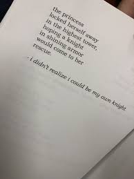 Milk And Honey The Princess Saves Herself In This One The Princess Saves Herself In This One Image Quotes Words Quotes