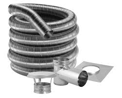 Duravent 8-Inch 304 Stainless Steel Chimney Liner Kit For ...