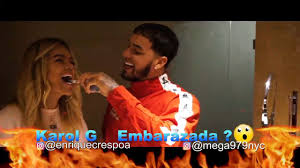 Karol g y anuel aa son en definitiva la pareja del momento. Karol G Embarazada Embarazo Redes Sociales Fondos De Pantalla De Iphone