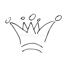 Doodle easy sketch graffiti art. Simple Graffiti Sketch Queen Or King Crown Stock Vector Illustration Of Background Majestic 154032217
