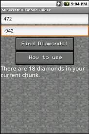 How to find diamonds in minecraft · diamonds only spawn below y=16 · look and listen for lava pools · branch mine on y=10 · explore deep caves · if you've already . Mc Diamond Finder For Android Apk Download