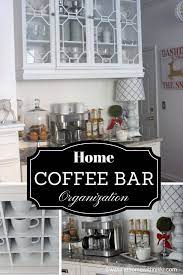 Here Is My New Coffee Bar In My Kitchen See The Video Where I Take You On A Tour Https Youtu Be 0gmjxwzifha Coffee Bar Home Coffee Bar Kitchen Bar