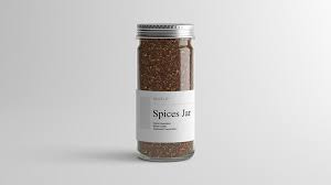 Free Spices Jar Mockup Pinspiry In 2020 Spice Jars Spices Packaging Jar