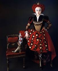 Verna felton alice nel paese delle meraviglie (1951). Helena Bonham Carter Regina Di Cuori In Alice In Wonderland Di Tim Burton Regina Di Cuori Colleen Atwood Red Queen
