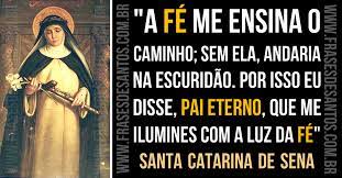 Ainda aos 6, teve sua primeira visão, que jamais esqueceria: Santa Catarina De Sena Frases De Santos Santa Catarina De Sena Catarina De Sena Citacoes De Sabedoria