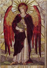Mosaic Of Archangel Uriel Archangel Uriel Archangels Seven Archangels