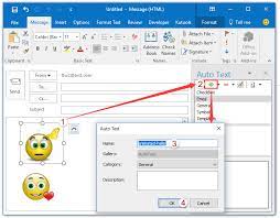 Select the yellow smiley face in the formatting toolbar, then select emojis in the expressions pane. How To Insert Winking Animated Emotions Smiley Faces In Outlook