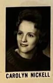 1963 Byng HS senior. From Francis Oklahoma. I knew most of family, a good  family. Her mom Mrs Nickell Was a sweet lady. She had several brothers and  sisters. They lived on