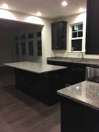 Fixed Doors Misty Grey 5 Hardwood Espresso Cabinets New Caledonia Granite Espresso Kitchen Cabinets Espresso Cabinets Cost Of Granite Countertops
