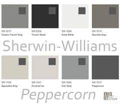 Sherwin williams peppercorn sw 7674 is a dark, true gray that demands attention. Sherwin Williams Peppercorn Paint Color Review The Best Dark Gray Knockoffdecor Com