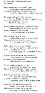 A Valediction Forbidding Mourning By John Donne My Favorite Poem Of All Time 3 John Donne Metaphysical Poetry Poetry Words