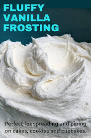 Light And Fluffy Vanilla Frosting For All Desserts Recipe Frosting Recipes Easy Cake Frosting Recipe Vanilla Frosting Recipes