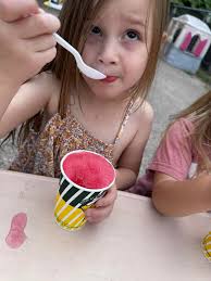 We had ourselves an amazing “End of Summer” party with yummy Del's and  pizza!! A big thank you to Del's Lemonade of Richmond/Exeter/Hopkinton for  making these kiddos days! 💜