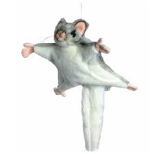 Handcrafted 9 Inch Lifelike Sugar Glider Stuffed Animal By Hansa At Stuffed Safari Sugar Glider Plush Animals Animals