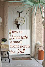 How To Decorate A Small Front Porch For Fall Small Porch Fall Decor Fall Front Porch Decor Small Front Porch Fall Decor