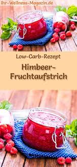 Low Carb Himbeer Marmelade Fruchtaufstrich Rezept Ohne Zucker Himbeer Marmelade Himbeeren Marmelade Ohne Zucker