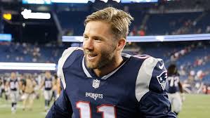 New england patriots wide receiver julian edelman was arrested in beverly hills, california, on saturday night after allegedly jumping on a vehicle and causing damage. Report Julian Edelman Facing Four Game Ped Suspension Profootballtalk