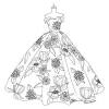 Nowadays, i recommend wedding dress coloring pages for you, this article is similar with wedding cake coloring pages. 1