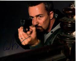 Edward norton signed pride and glory ray tierney photo w/ hologram coa