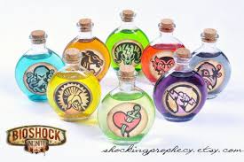 Bioshock Infinite Possession Vigor Bottle Handmade Bioshock Infinite Vigor Bottles Now Including Old Man Winter Bioshock Infinite Bioshock Bioshock Game