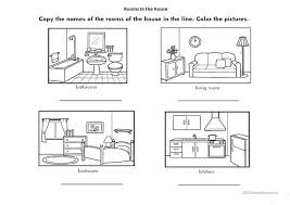 Rooms Of The House Kindergarten Worksheets Nouns Worksheet Kindergarten Worksheets