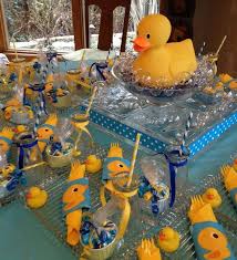 Baby Shower Duck Theme Centros De Mesa De Baby Shower Babyshower Decoracion Manualidades