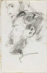 From The Harvard Art Museums Collections Portrait Sketch Of Sargent Harvard Art Museum Portrait Sketches Person Drawing