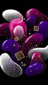 Gal Shir S Wallpapers Bubbles Wallpaper Procreate Ipad Art Black And White Artwork