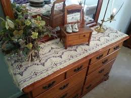 Buttercup Table Runner Dresser Scarf Home Decor Doily Spring Decor Easter Decor Dresser Scarves Bedroom Dressers Easter Table Runners Storage Furniture Bedroom