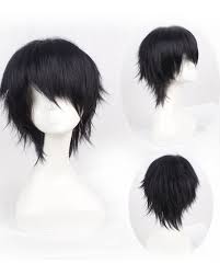 These popular short style wigs are available with and without bangs in short human hair, short synthetic hair, and short lace front these short cuts represent the. Orihara Izaya Cosplay Wigs Costumes Wigs Black Short Hair Cosplay Wig
