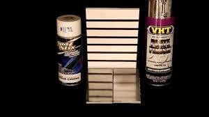 Spray painted with black spray paint, painted it with brown multi texture rustoleum spray paint and spiced it with cinnamon (inspiration). Chrome Spray Paint Comparison Youtube