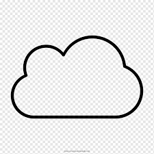 Buku Mewarnai Menggambar Cloud Ausmalbild Cloud Infografis Putih Awan Png Pngwing