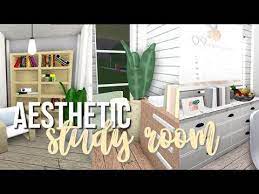 3 Aesthetic Study Room Ideas L Roblox Bloxburg Youtube Study Rooms Unique House Design Room Ideas Aesthetic